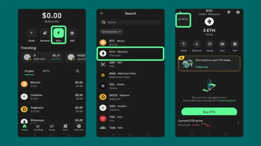 How to Buy Ethereum Using Trust Wallet