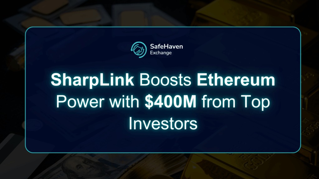 SharpLink Boosts Ethereum Power with $400M from Top Investors