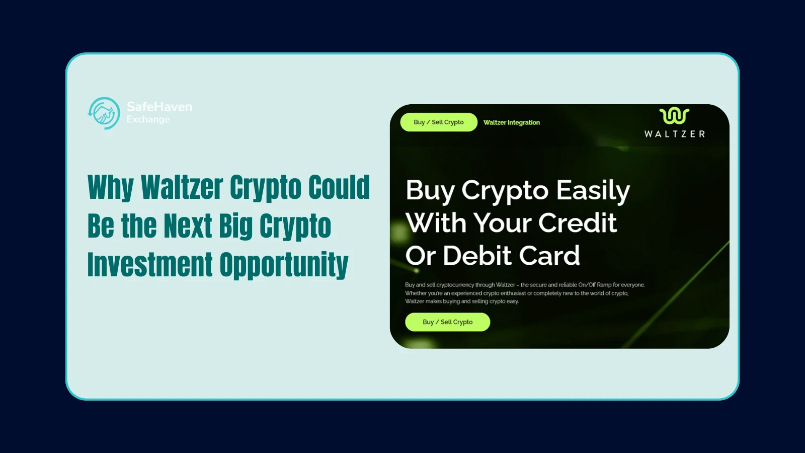 waltzer crypto